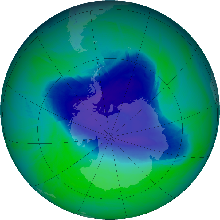 Ozone Map 2008-11-25